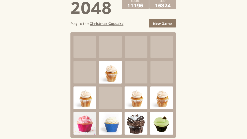 2048 cupcakes