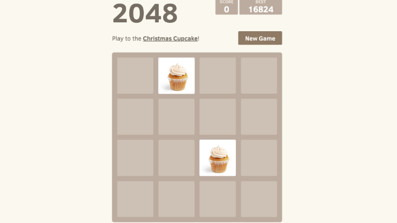 2048 cupcakes