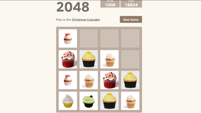 2048 cupcakes