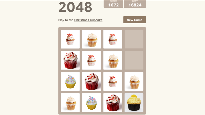2048 cupcakes