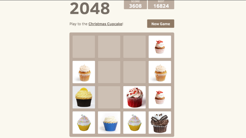 2048 cupcakes